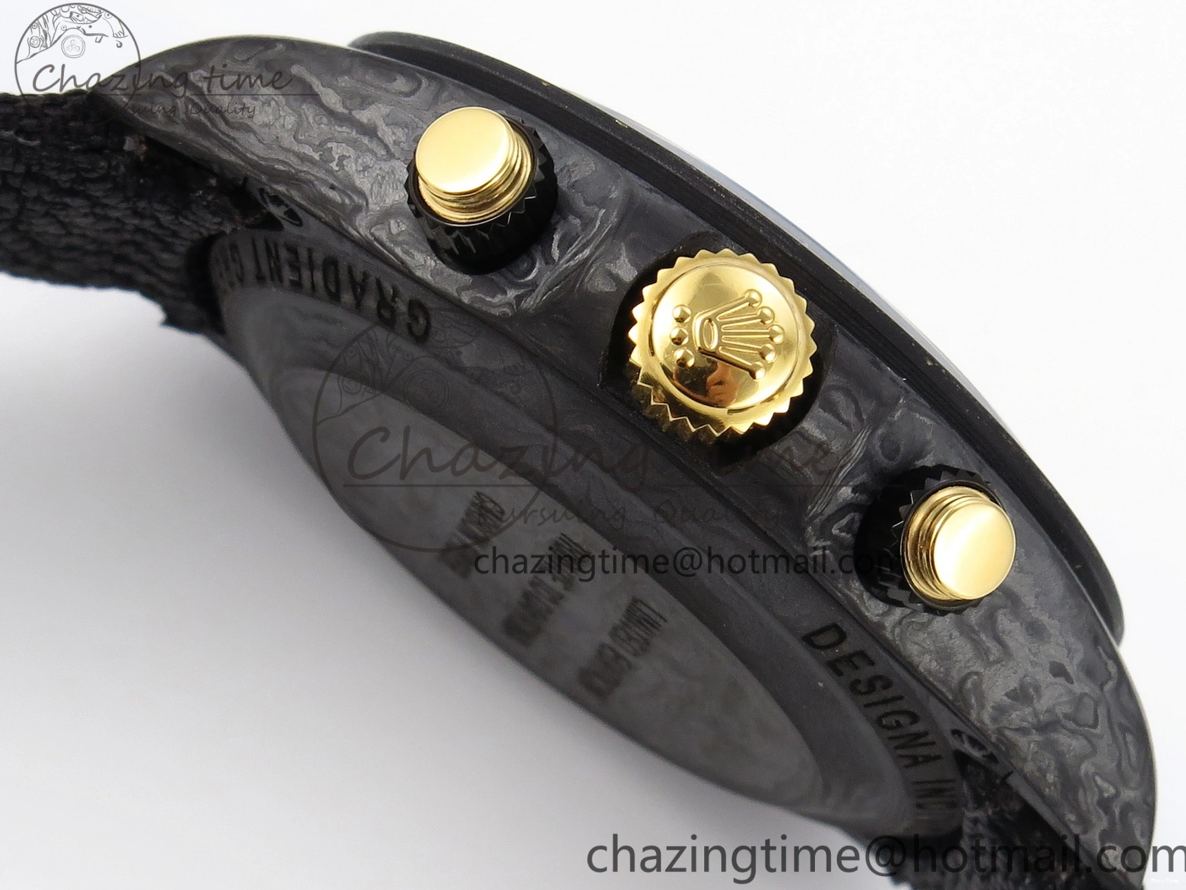 MiroTime 0407 TimelessDesign Daytona DIW Carbon YG Case and Bezel DIWF Edition Green Dial on Black Nylon Strap A 1883